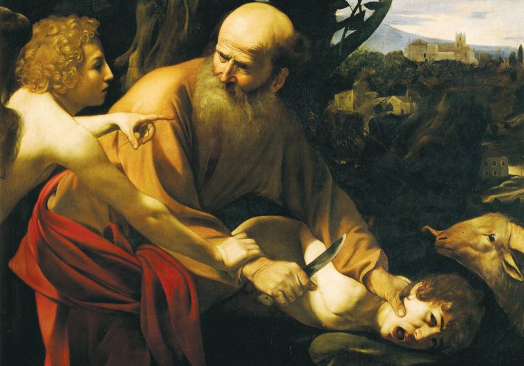 'The Sacrifice' of Isaac’ by Caravaggio.  (credit: Wikimedia Commons)