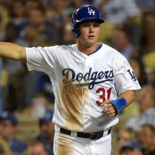 Los Angeles Dodgers center fielder Joc Pederson, Aug 12, 2015 (credit: REUTERS)