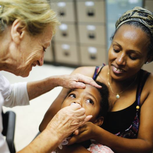 AN ISRAELI CHILD receives the polio vaccine in 2013 (credit: REUTERS)