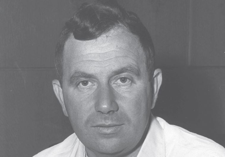 Yehuda Amichai in 1962. (credit: NATIONAL LIBRARY OF ISRAEL/SCHWADRON COLLECTION)