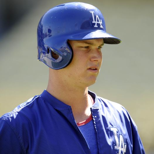 October 8, 2015; Los Angeles, CA, USA; Los Angeles Dodgers center fielder Joc Pederson (31) during workouts before game one of the NLDS at Dodger Stadium (credit: REUTERS)