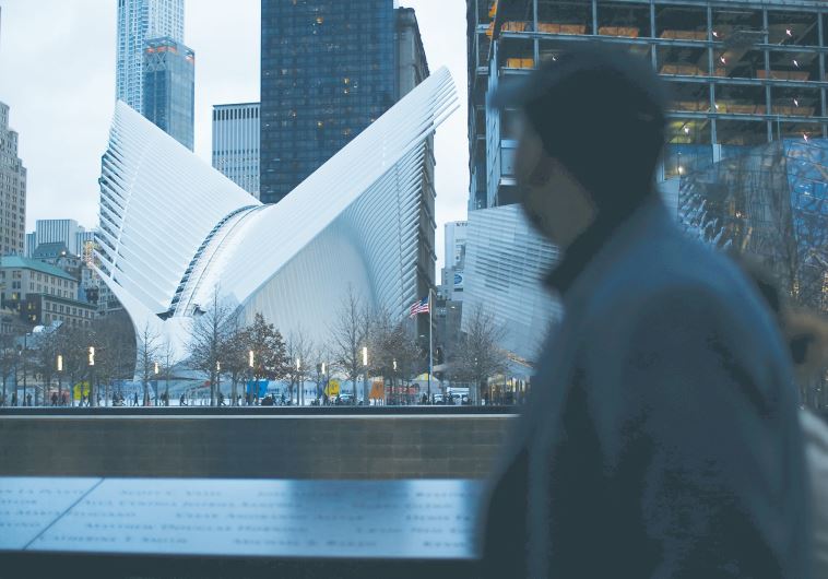 9/11 GROUND ZERO today includes numerous skyscrapers and the recently opened World Trade Center Transportation Hub designed by Santiago Calatrava. (credit: REUTERS)