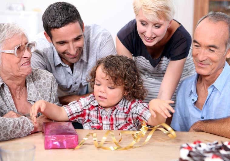  Parents and grandparents with a boy on his birthday (credit: ING IMAGE/ASAP)