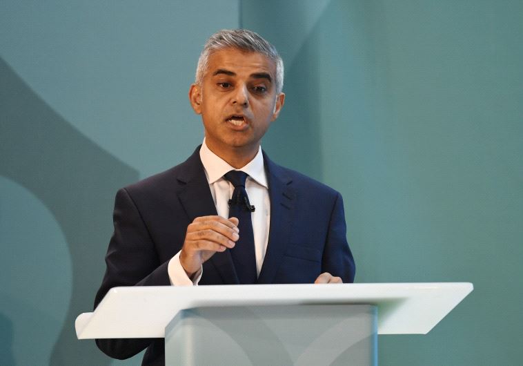 London Mayor Sadiq Khan (credit: REUTERS)