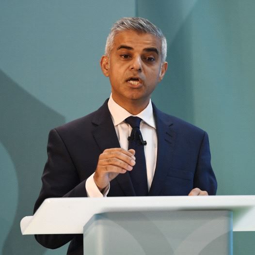 London Mayor Sadiq Khan (credit: REUTERS)