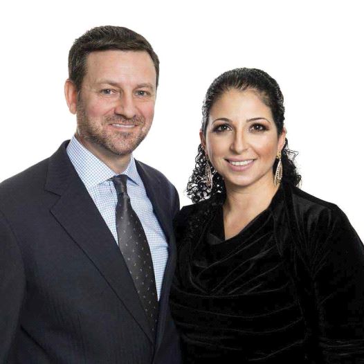 Jay and Shira Ruderman (credit: RUDERMAN FAMILY FOUNDATION)