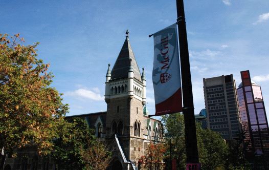 MCGILL UNIVERSITY campus in Montreal (credit: REUTERS)