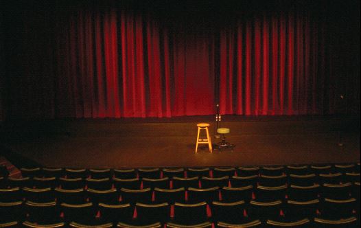 A theater stage (credit: MOHAMMAD JANGDA/FLICKR)