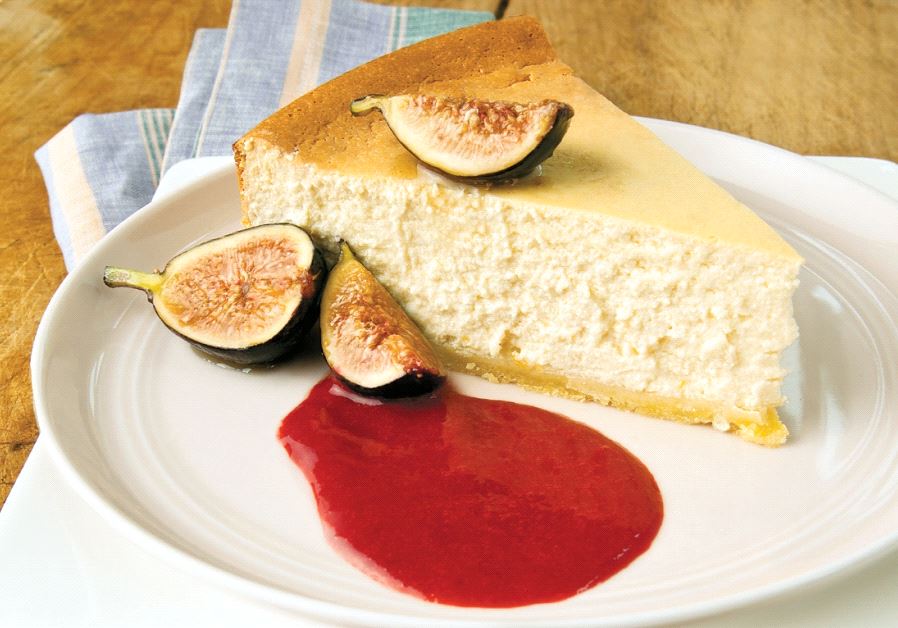 Ricotta and honey cheesecake (credit: MARCUS TULLIS)