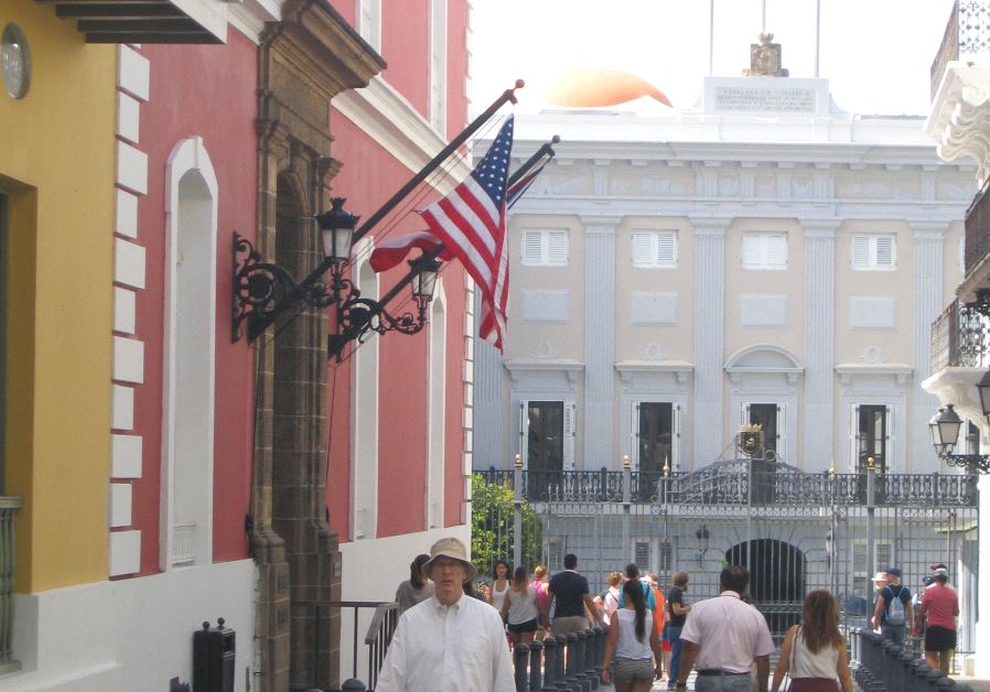 LA FORTALEZE, the official residence of the governor of Puerto Rico. (credit: BEN G. FRANK)