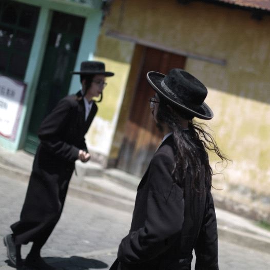 Members of Lev Tahor in Guatemala (credit: JORGE LOPEZ)