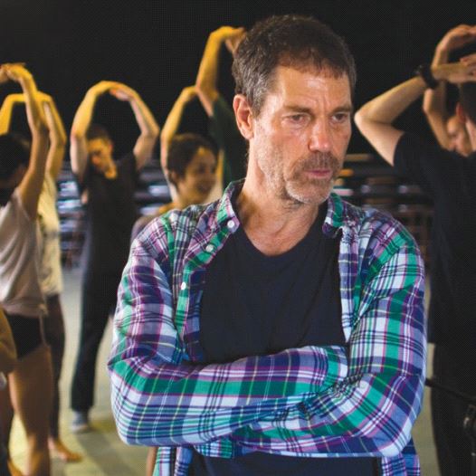 ARTISTIC DIRECTOR and choreographer of the Batsheva Dance Company Ohad Naharin, seen during a recent rehearsal at their studio in Tel Aviv (credit: REUTERS/Ronen Zvulun)