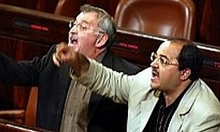 Tibi yelling in Knesset 311
