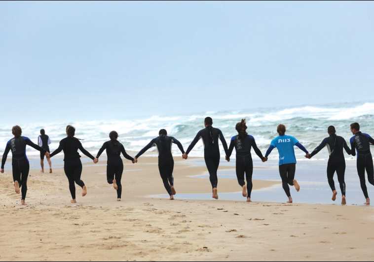 HaGal Sheli in Tel Aviv and Bat Yam teaches at-risk youth how to surf.