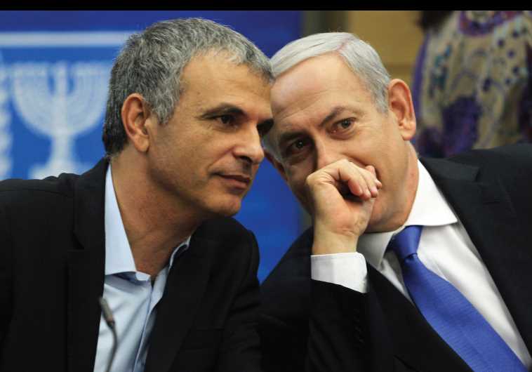 BENJAMIN NETANYAHU and finance minister Moshe Kahlon.