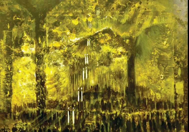 Painting by Yoram Raanan