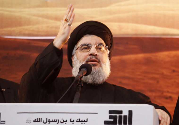 Lebanon's Hezbollah leader Sayyed Hassan Nasralla.
