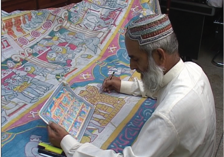 AN EXAMPLE OF Afghani carpets is on display at the Israel Museum in its ‘6 Artists 6 Projects’ exhibit.