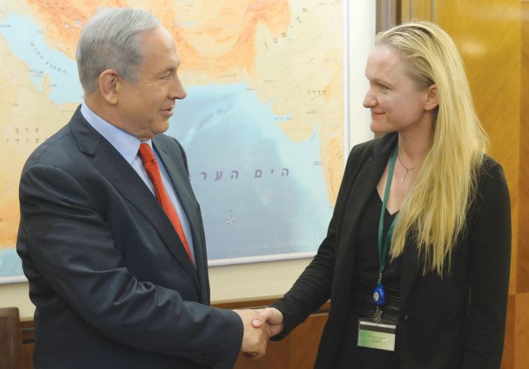 PRIME MINISTER Benjamin Netanyahu meets Wikimedia Foundation executive director Lila Tretikov