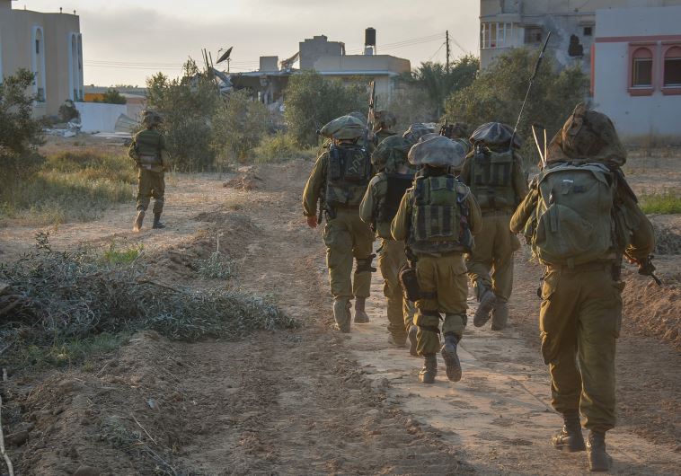 IDF FORCES operate inside the Gaza Strip during Operation Protective Edge