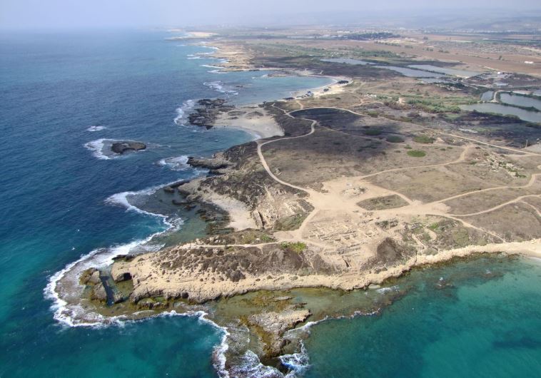 Tel Dor and the Carmel coast.