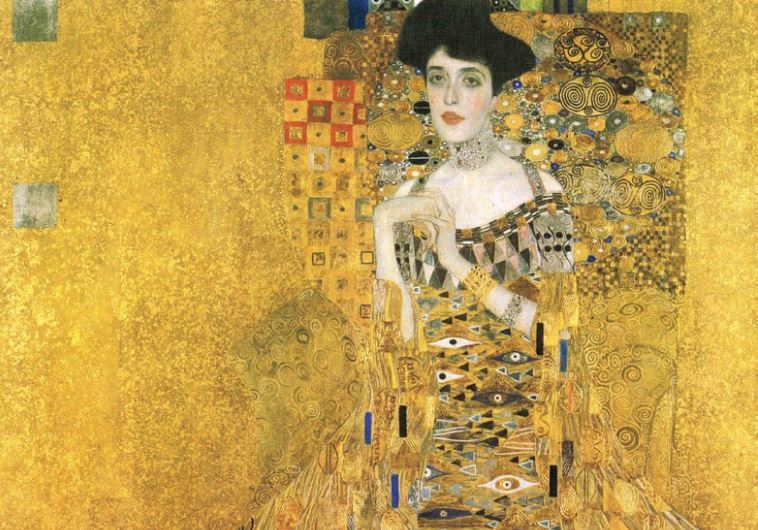 ‘Woman in Gold’ portait by Gustav Klimt.