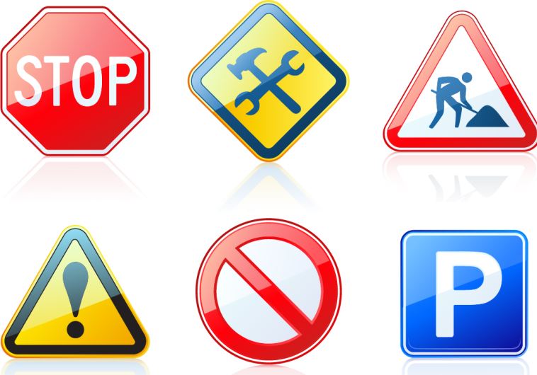 Road icons
