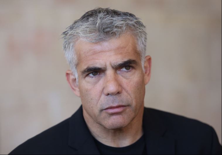 Yesh Atid chairman Yair Lapid at the Knesset