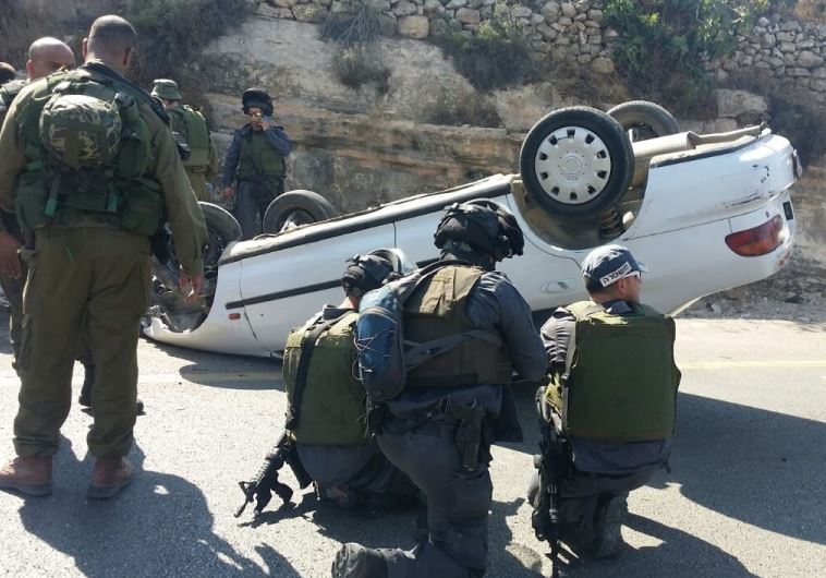 Palestinian strikes Israelis with vehicle in West Bank terror attack
