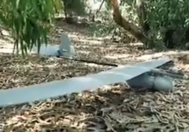 Reconstucted Israeli drone according to Hamas 