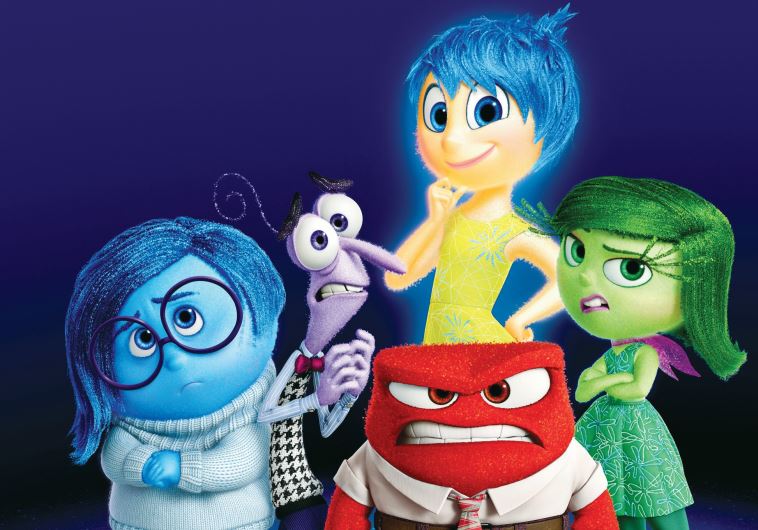 The cast of ‘Inside Out’ and the emotional tug of war going on inside the head.