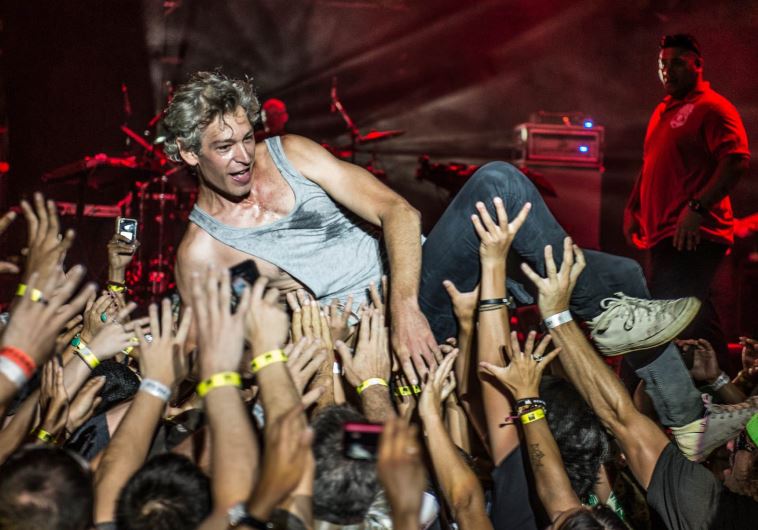 Matisyahu performing live at the Republik Music Festival in Honolulu, Hawaii. June 8, 2014