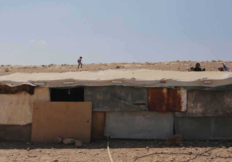 The original Beduin house purchased by Sala-manca.