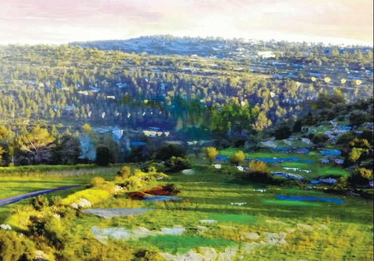 Painting by Yoram Raanan