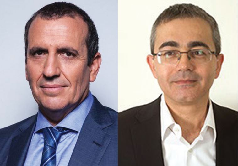 Eyal Waldman (left) and Yossi Hajaj