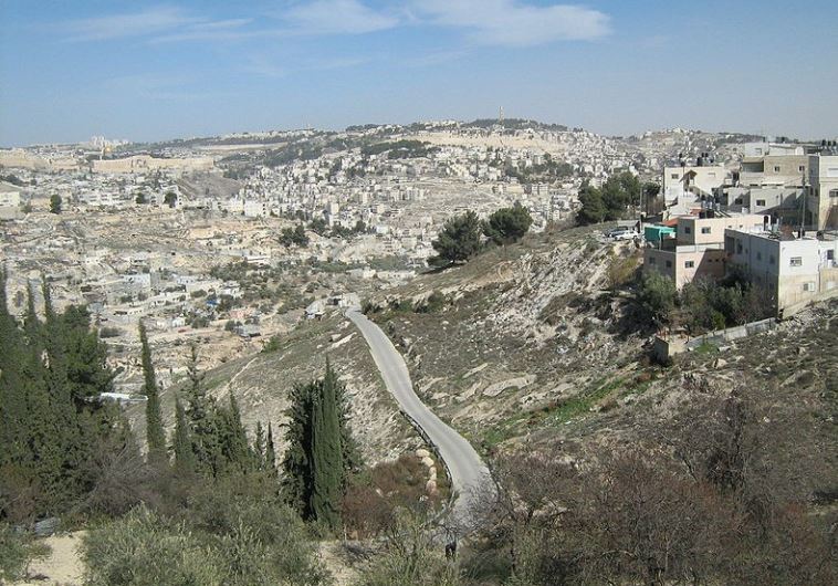 View of the southeast Jerusalem neighborhood Armon Hanatziv 