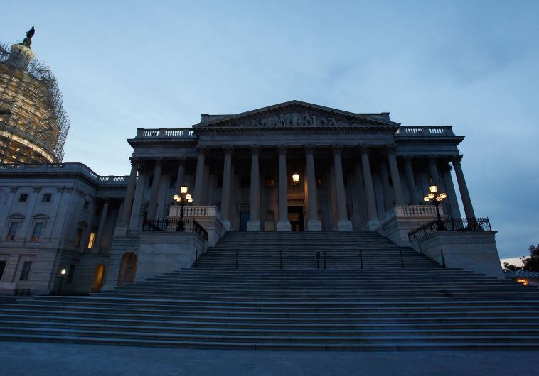 The US Senate chambers