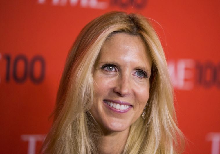 Controversial right-wing political pundit Ann Coulter