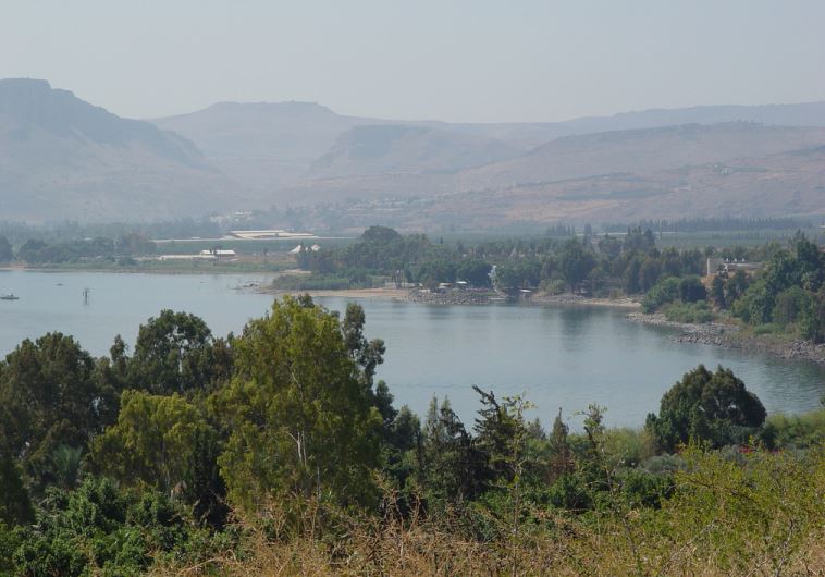 A view of Lake Kinneret