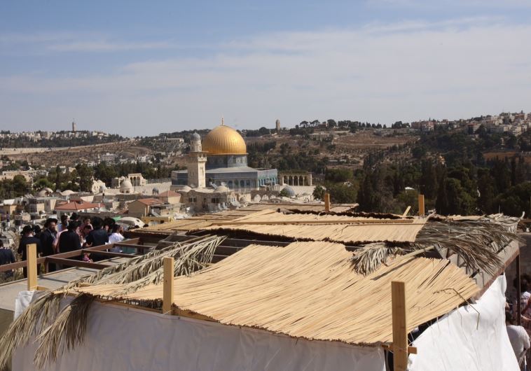 A succa in Western Wall