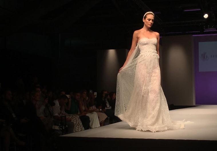 Wedding dress at NYC Bridal Show