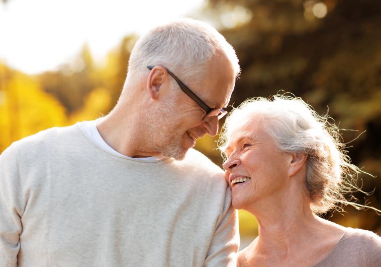 Illustrative photo of elderly couple