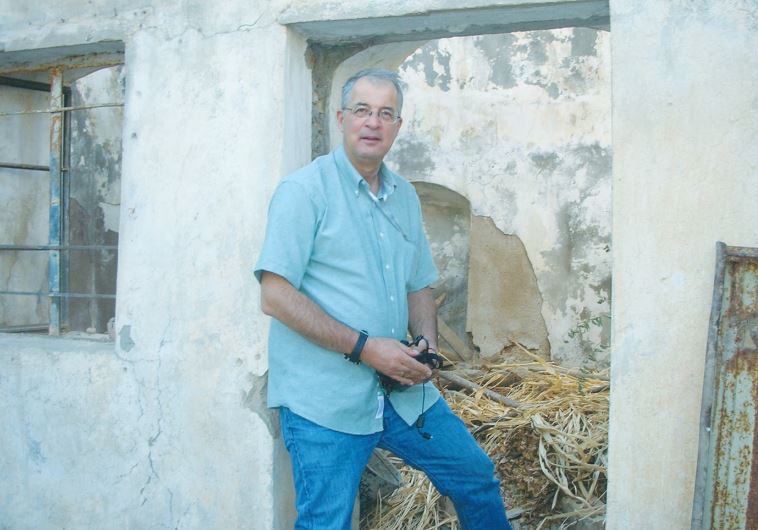 DR. MORDECHAI ZAKEN, an Israeli expert on the Kurds, visits a former synagogue in the city of Zakho, in Iraqi Kurdistan