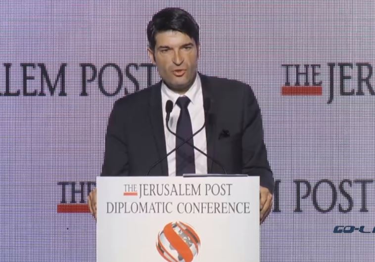 French Ambassador Patrick Maisonnave at the Jerusalem Post's Diplomatic Conference