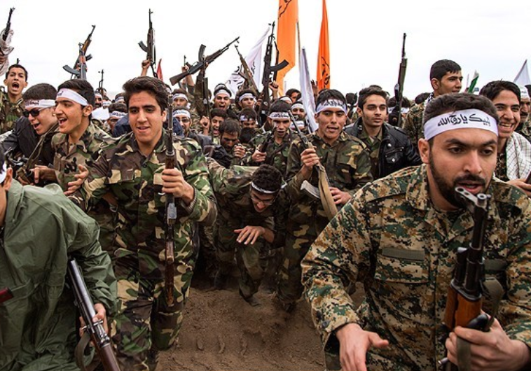 Thousand of Basij soldiers stage mock seige of Temple Mount in Iran