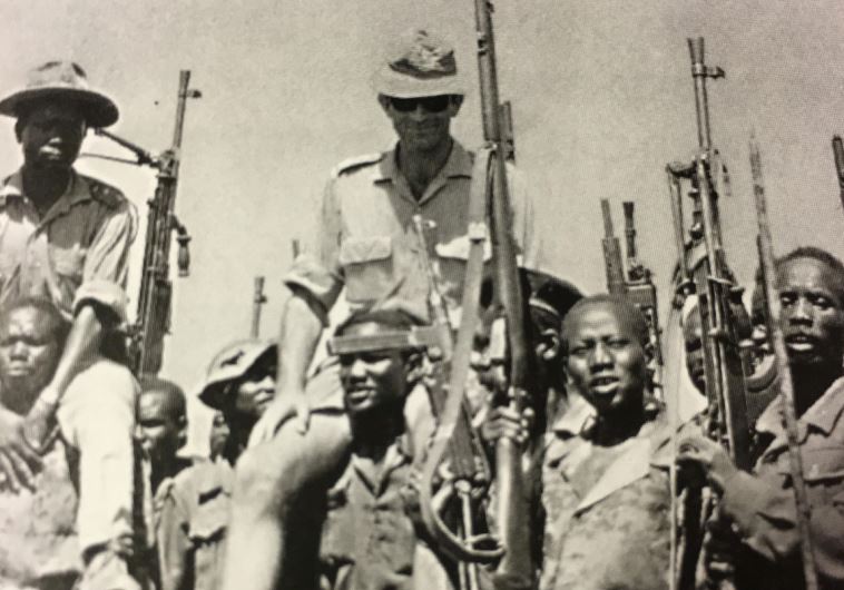 Mossad agent David Ben Uziel photographed while training South Sudanese rebels in 1969-71