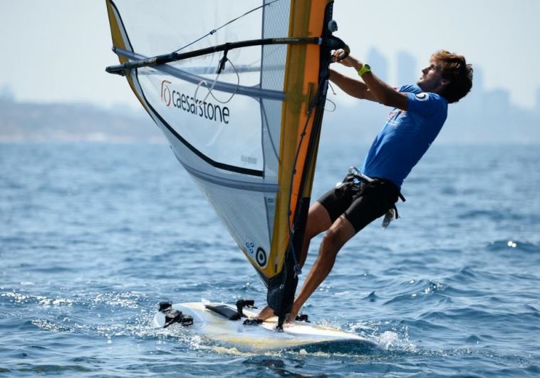 Windsurfer Yoav Omer 