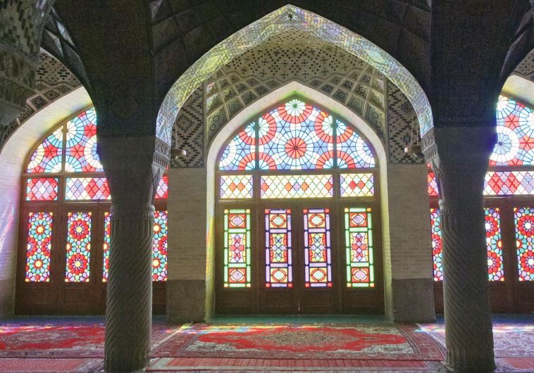 THE PINK Mosque is triumph of decorative religious art in stone, plaster, tile, stained glass, wood and textile, in Shiraz.