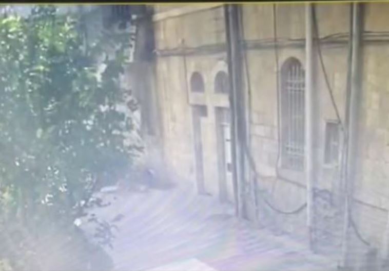 Balcony collapses in Jerusalem 