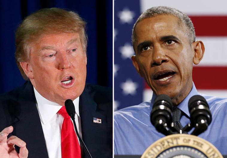 Obama and Trump